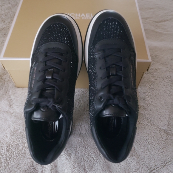 Michael Kors black platform sneakers - Picture 5 of 8
